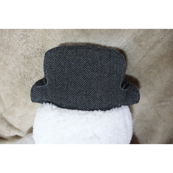 Isaac Mizrahi Sherpa Snowman Shaped Pillow 14x22 Holiday Winter Christmas NEW - Picture 6 of 10